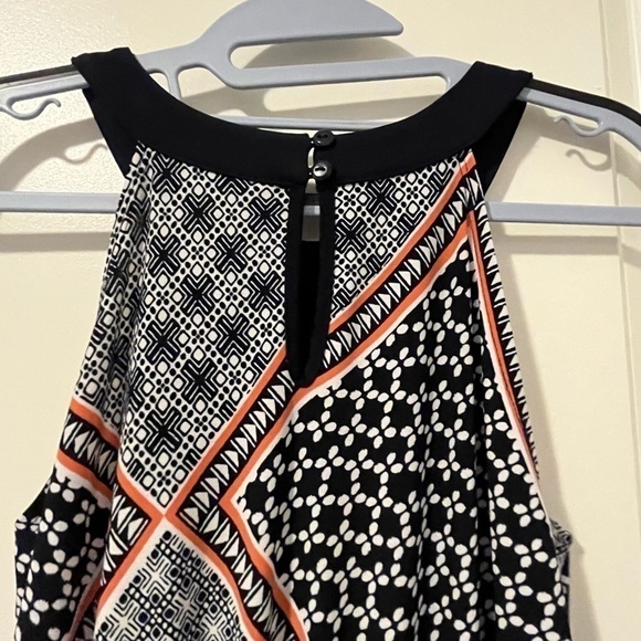 PATTERNED Maxi Dress Size 4 - Picture 3 of 11